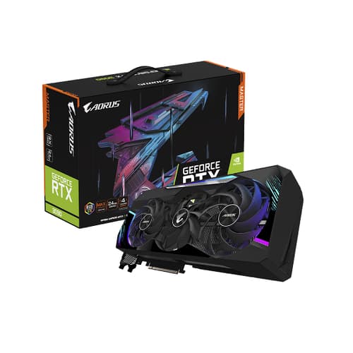 Gigabyte Aorus GeForce RTX 3090 Master 24GB GDDR6X 384-bit Gaming Graphics Card